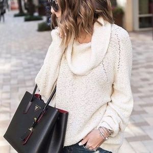 Free People Cream Sweater
